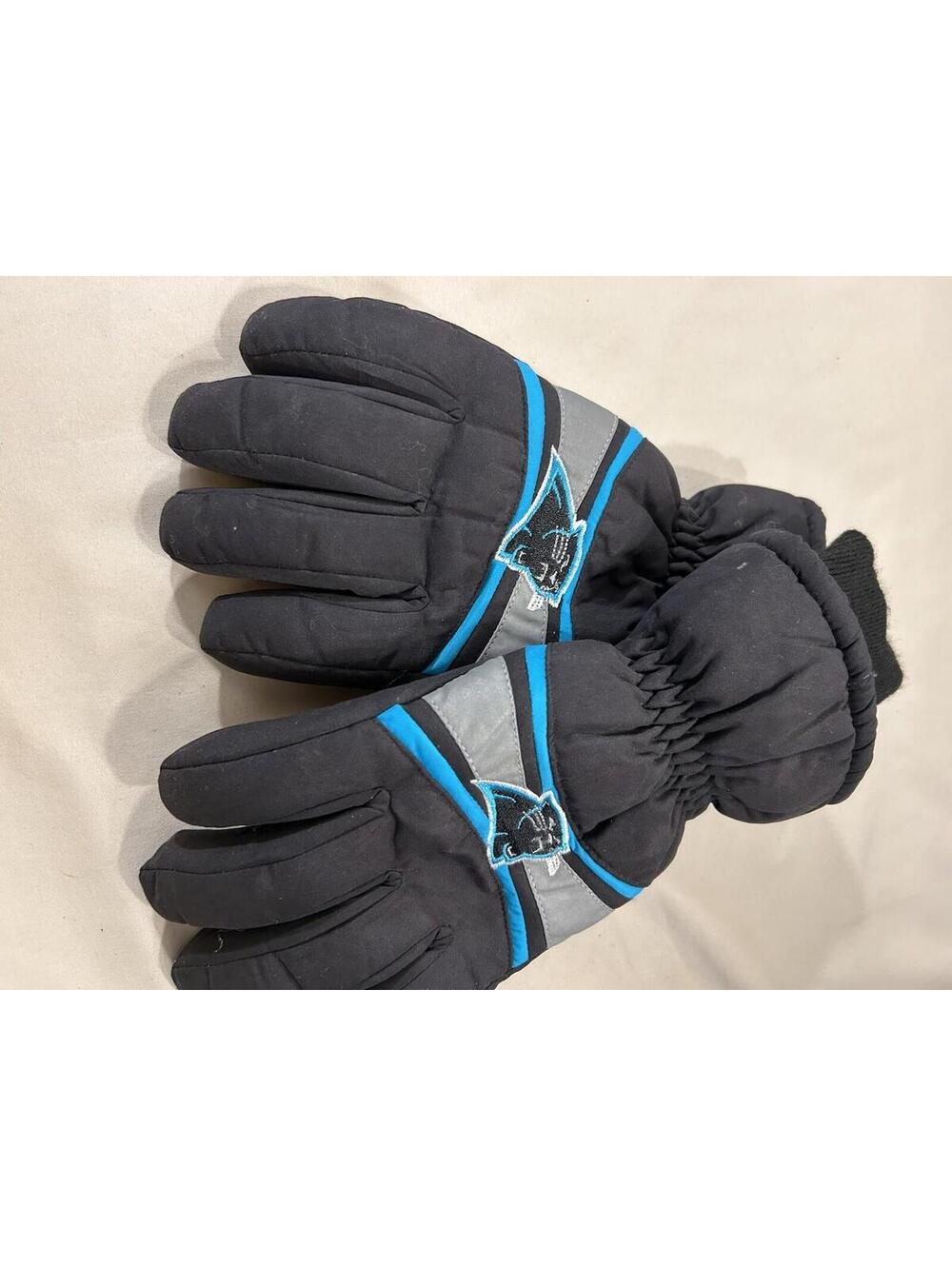 Carolina Panthers Thinsulate  Ultra Insulation Gloves Size Large